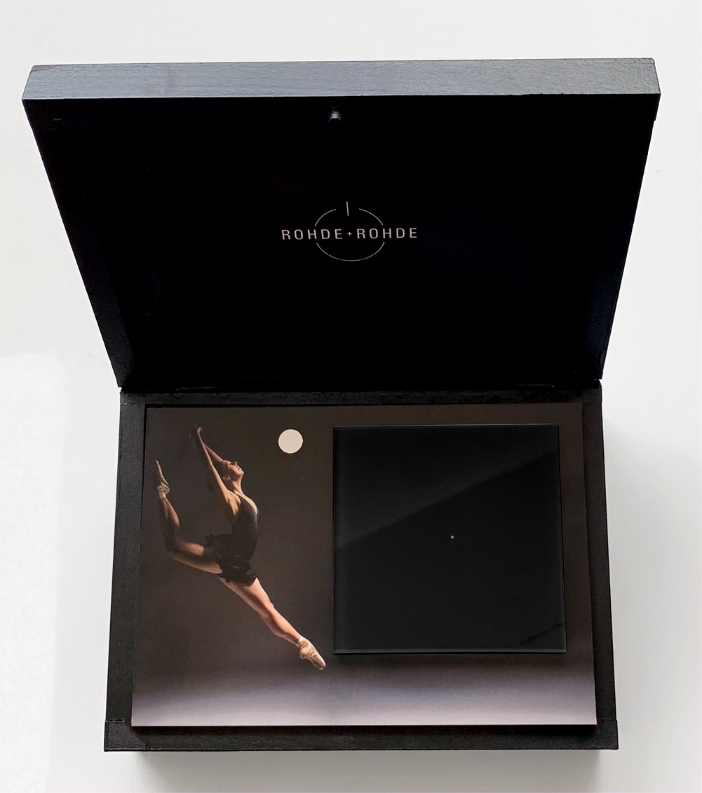 Muster  -   Touchschalter NOVA Glas-Optik - Leihgabe zur Ansicht