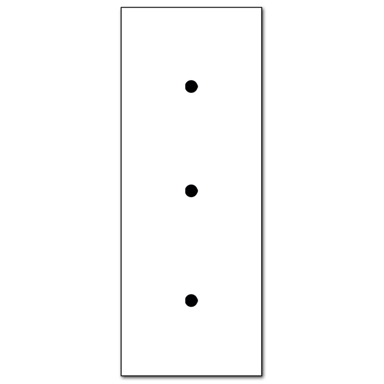 Retro-Kippschalter-Blende NINA 3-fach. Antique Bronze Metall. CJC Systems