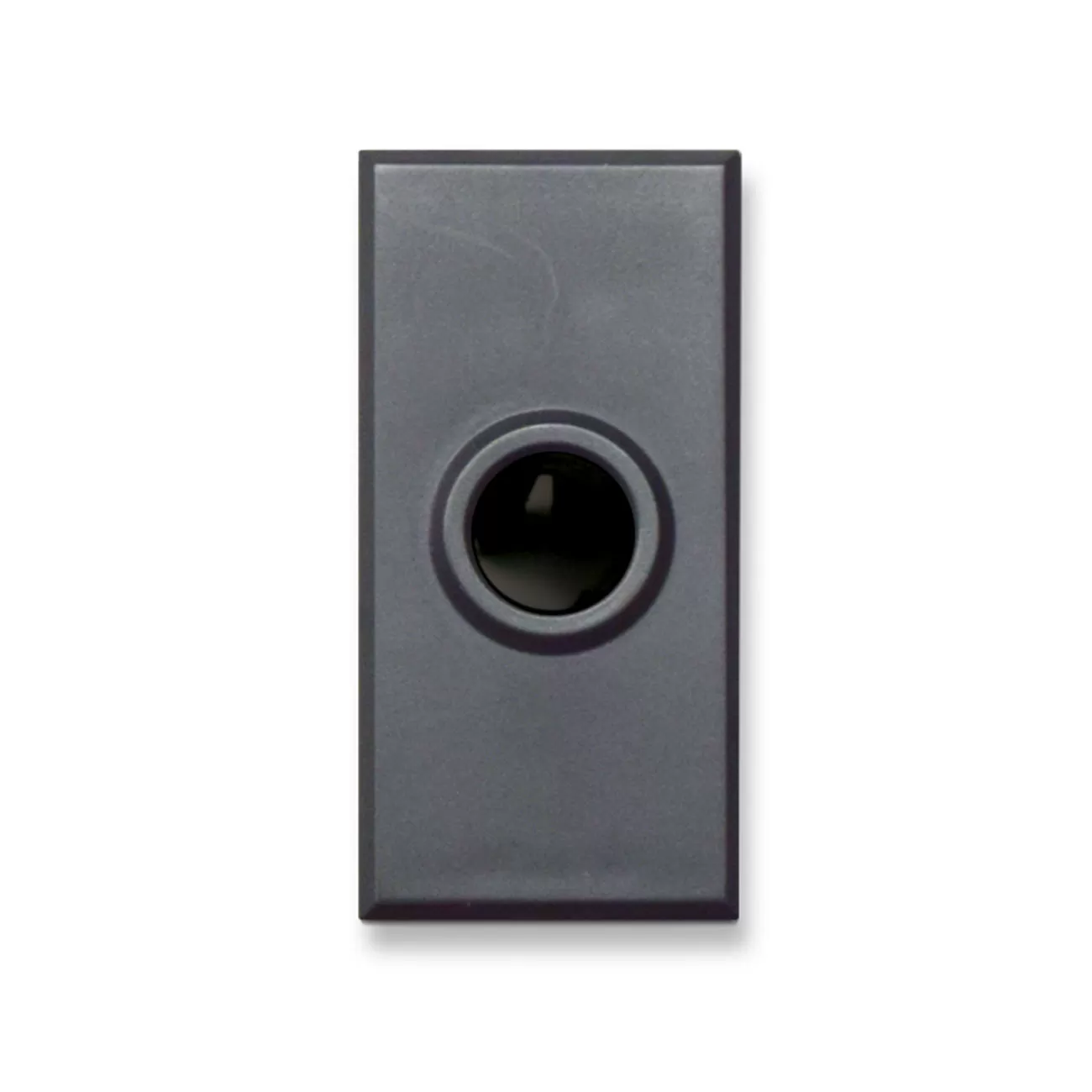 Kabelauslass, Schmal. Graphit-Schwarz. Matt