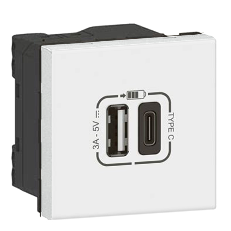 USB A+C Ladegerät - 2 MODULES zub