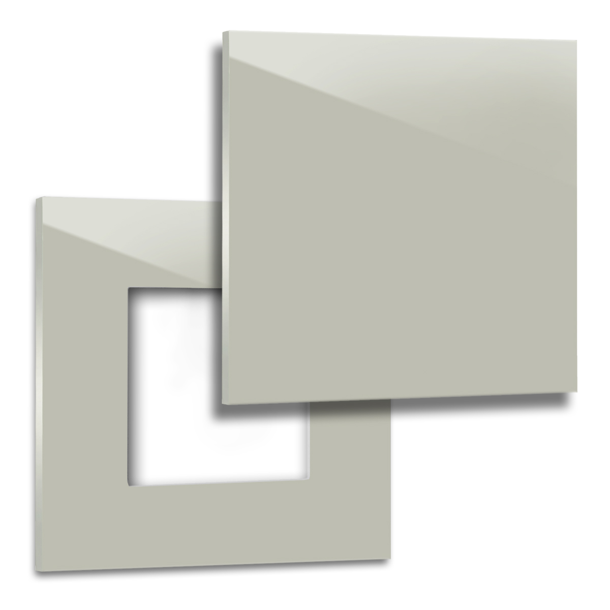 MAXIM 1gang socket frame with cover in Farrow Ball colour