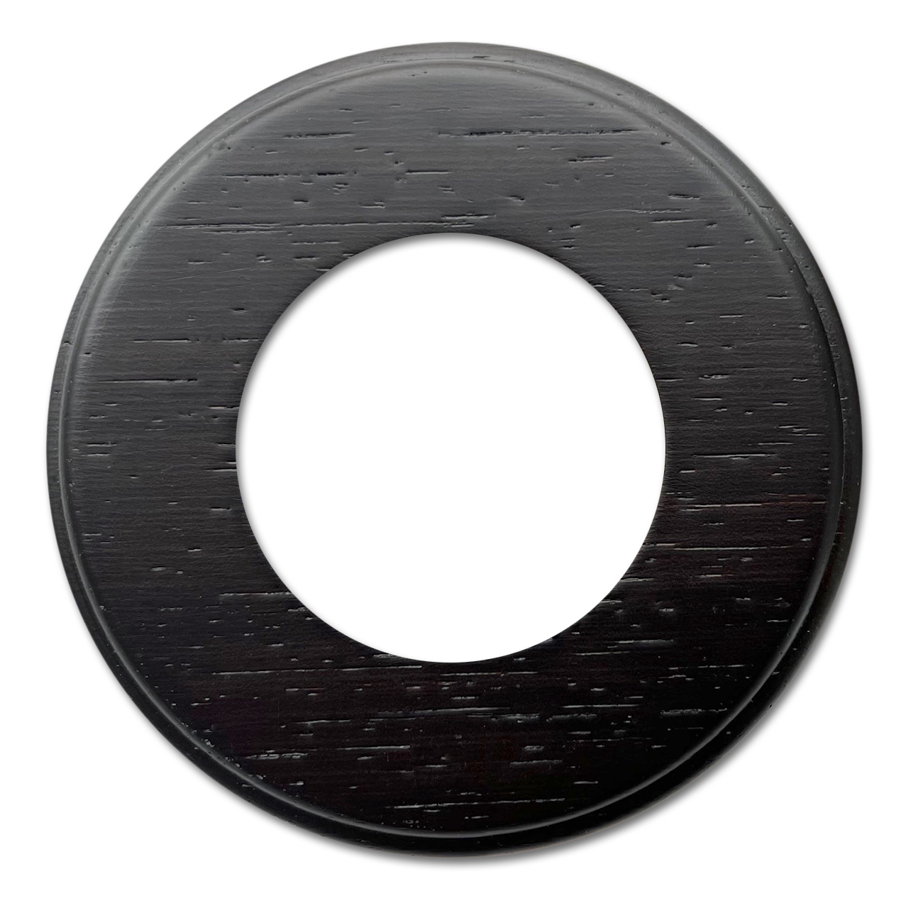 Holz-Rahmen ARREDA 1-fach rund. In Wenge Holz