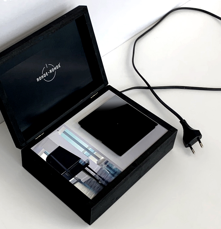 Muster  -   Touchschalter NOVA Glas-Optik - Leihgabe zur Ansicht