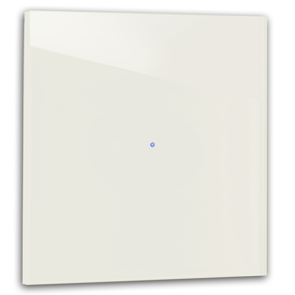 Touch Light Switch 1gang Farrow Ball 2004 Satin glass optics 230V white