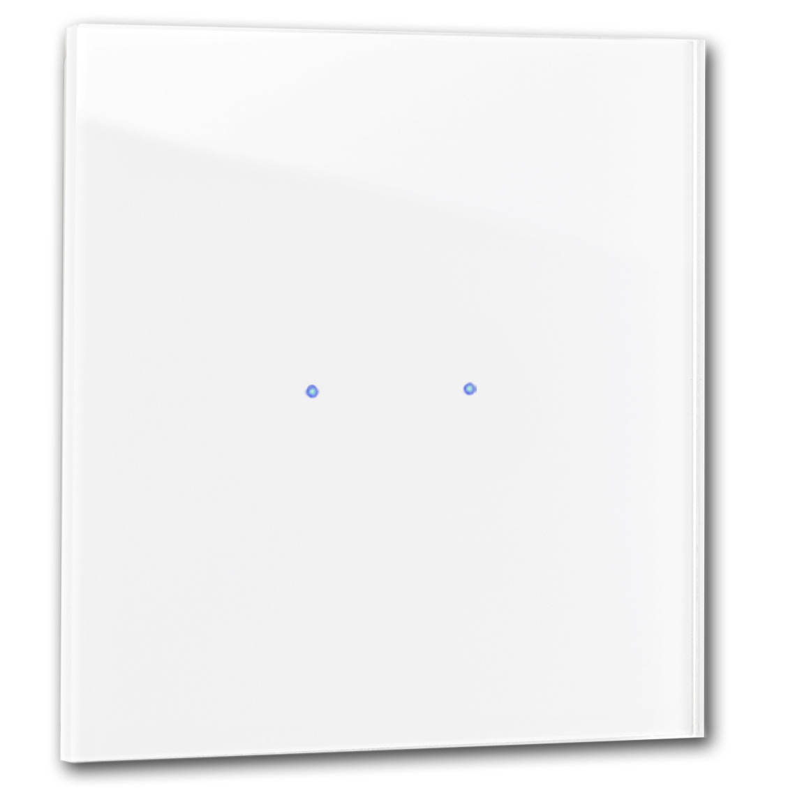 NOVA Touch-Schalter Ein-AUS 2-fach Weiß.