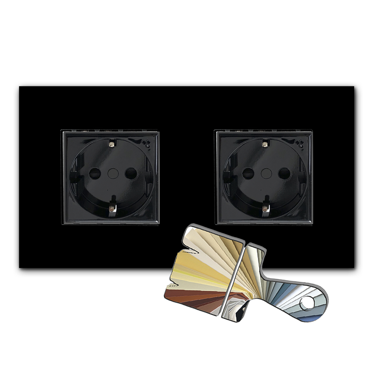 Steckdose in RAL Wunschfarbe. MAXIM