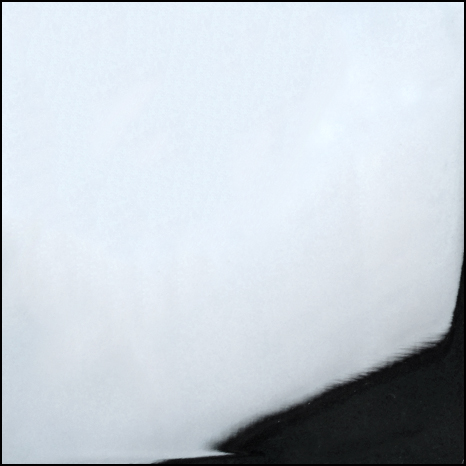 Vollflächige Blindabdeckung aus verchromtem Metall