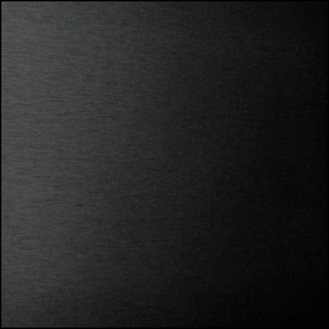Retro-Kippschalter-Blende NINA 1-fach mit Ausschnitt. Schwarz Metall. CJC Systems
