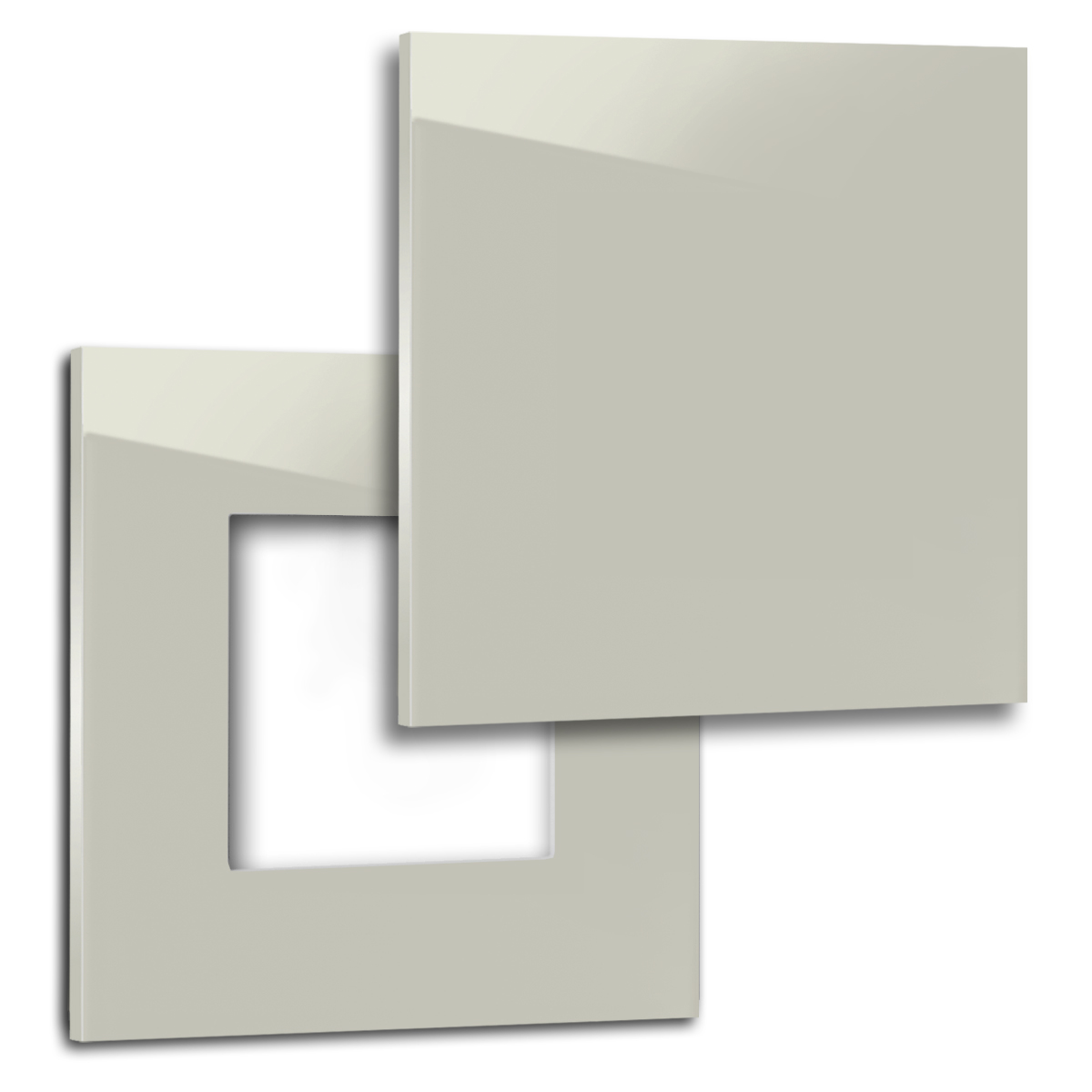 MAXIM 1gang socket frame with cover in Farrow Ball colour