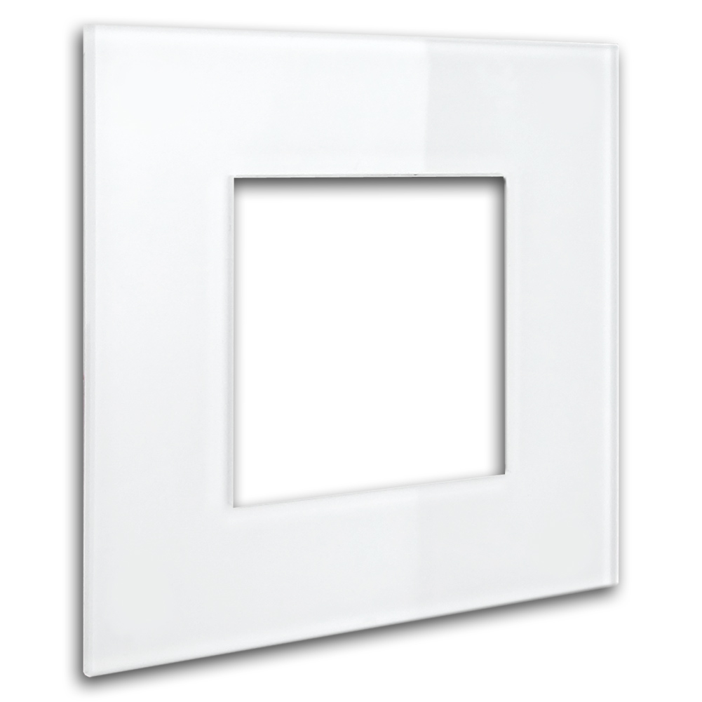 Rahmen MAXIM 1-fach in Weiß. ROHDE+ROHDE